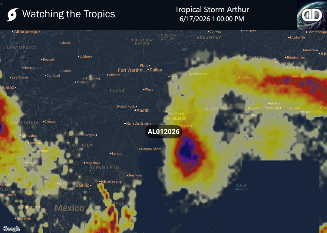 Storm Tropical Storm Arthur Thunderstorm Probability