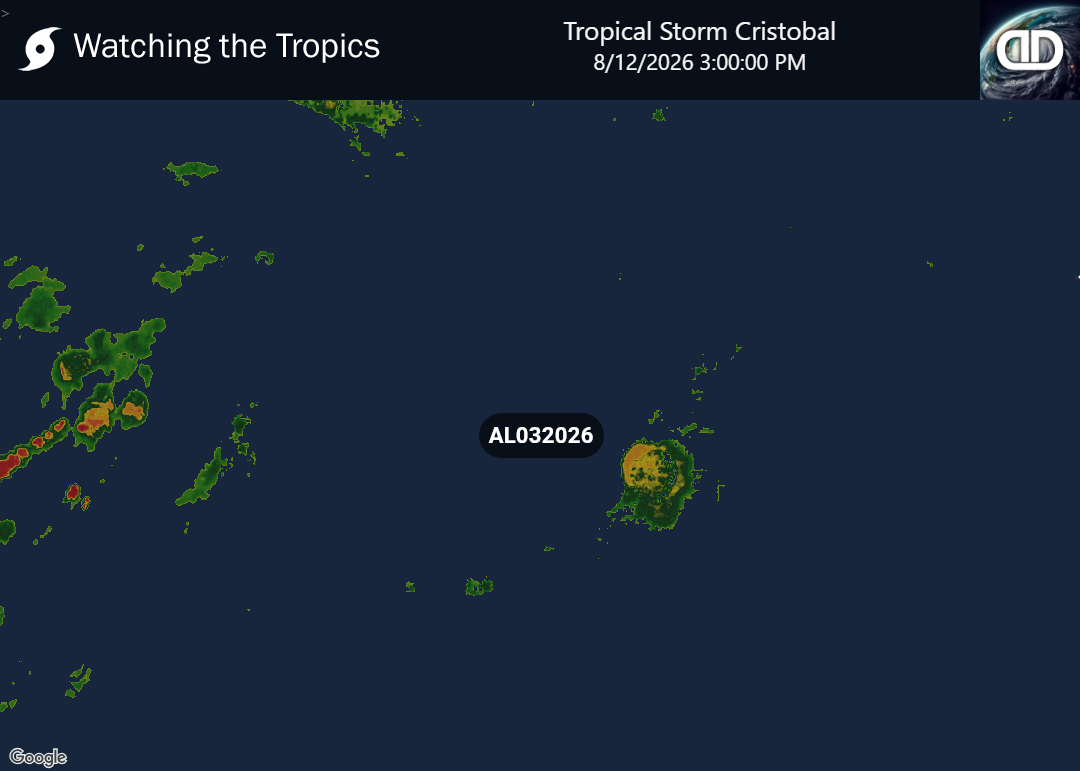 Storm Tropical Storm Cristobal Precipitation