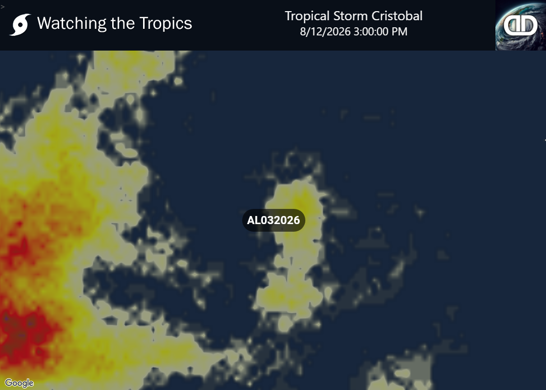 Storm Tropical Storm Cristobal Thunderstorm Probability
