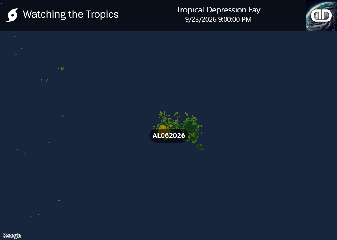 Storm Tropical Depression Fay Precipitation