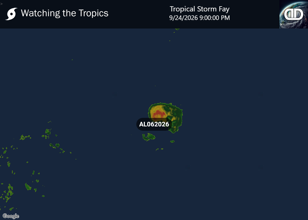 Storm Tropical Storm Fay Precipitation