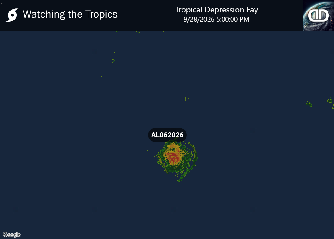 Storm Tropical Depression Fay Precipitation