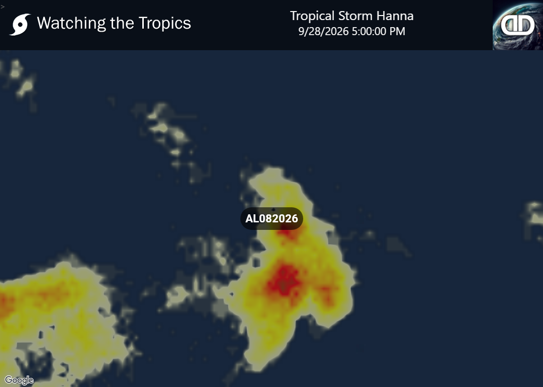 Storm Tropical Storm Hanna Thunderstorm Probability