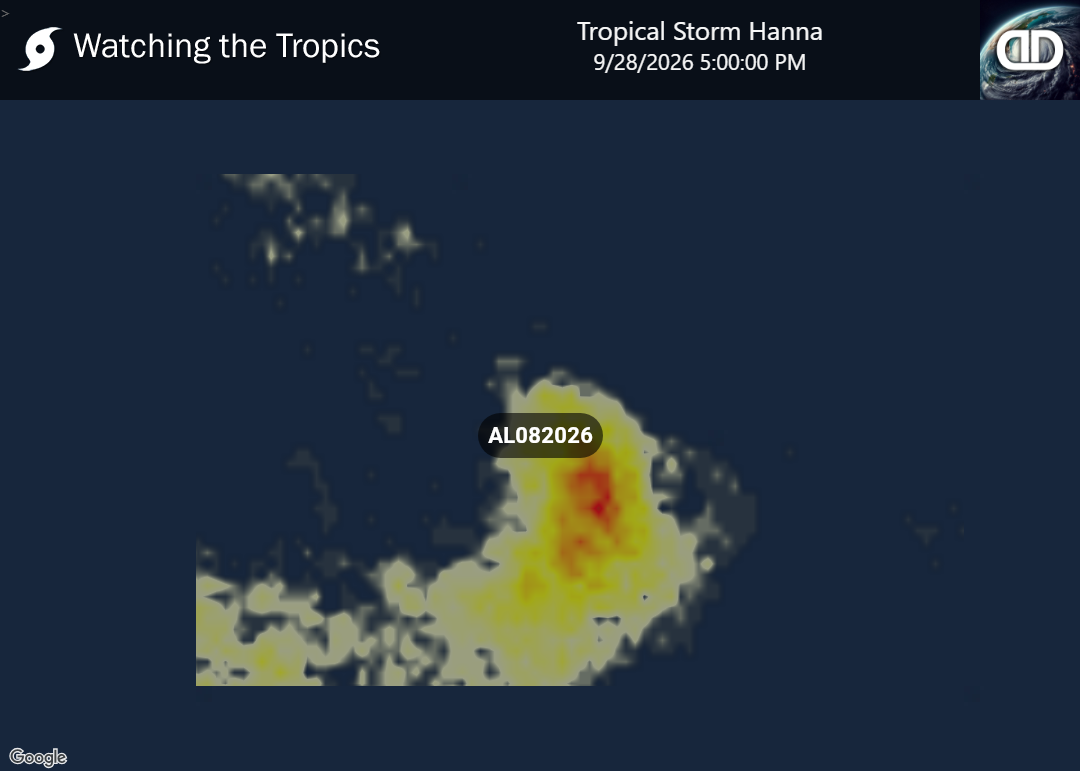Storm Tropical Storm Hanna Thunderstorm Probability