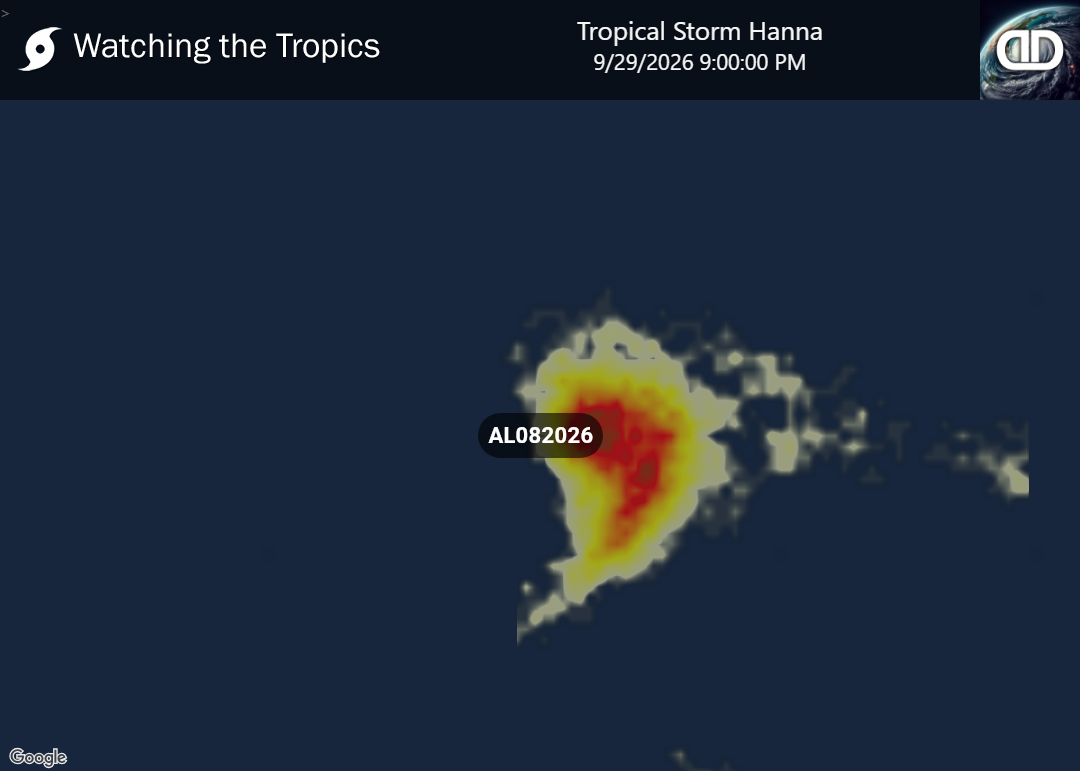 Storm Tropical Storm Hanna Thunderstorm Probability