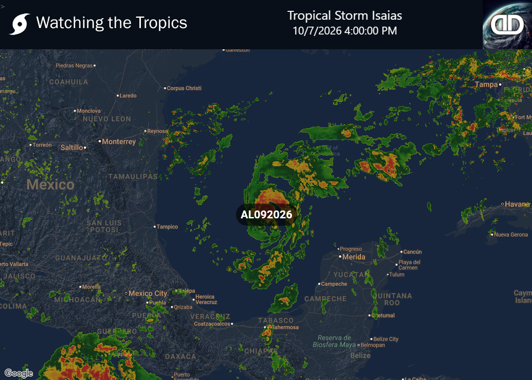 Storm Tropical Storm Isaias Precipitation