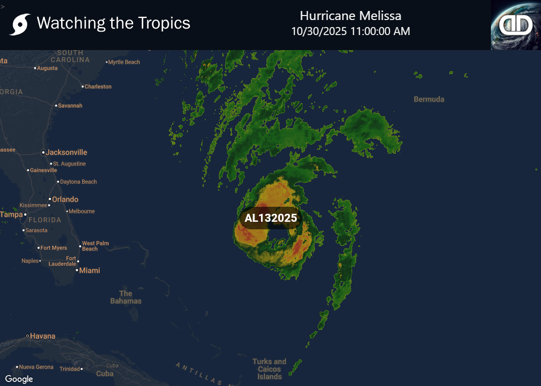 Storm Hurricane Melissa Precipitation