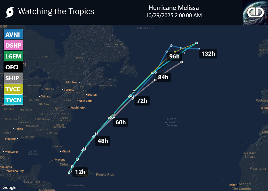 Storm Hurricane Melissa Spaghetti Models Storm Hurricane Melissa Spaghetti Models