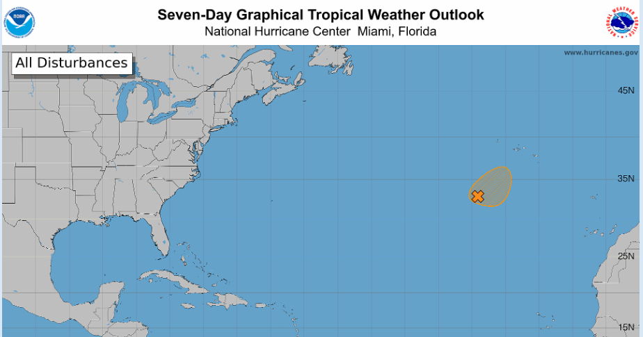 Hurricane forecasters track new disturbance in Atlantic that could become tropical depression soon Image