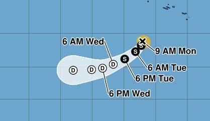 Tropical Storm Fay forms in distant Atlantic, NHC says Image