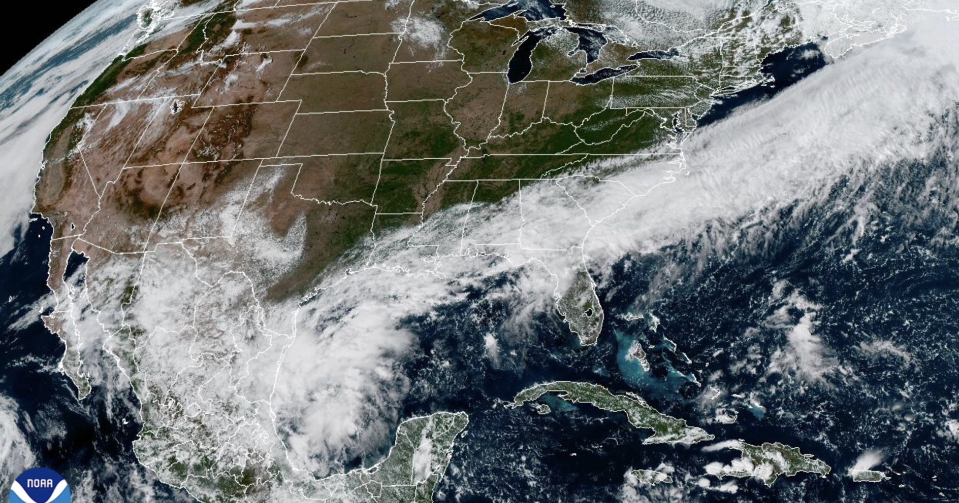 Invest 92L forms in the Gulf, is expected to strengthen. Here’s the lastest forecast. Image
