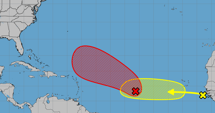 New tropical wave forecast to emerge off Africa's coast as another system nears formation Image