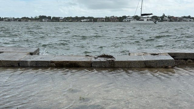 Coastal Flood Advisory in effect through midweek as Invest 92 nears. Here's what to know Image