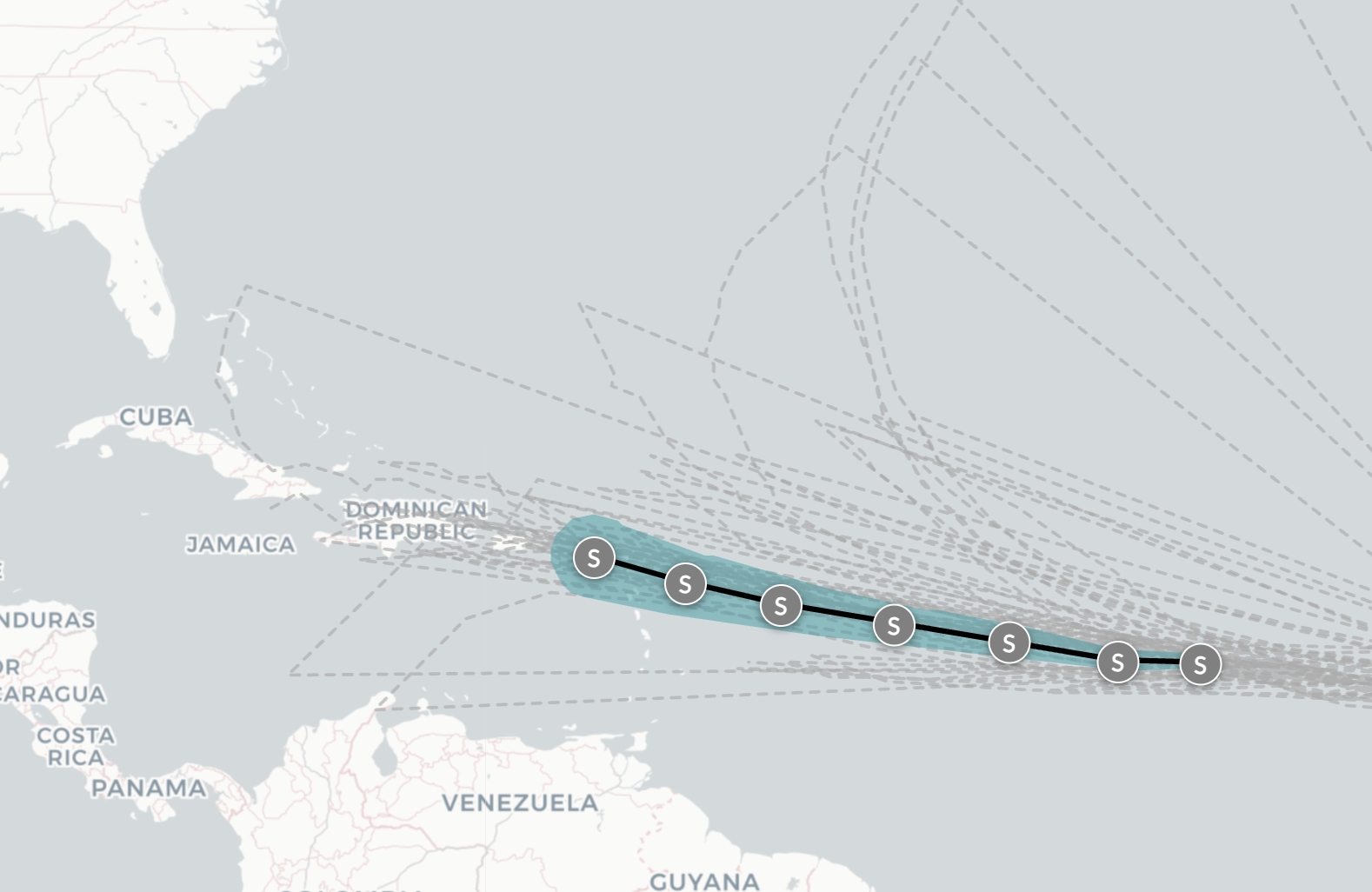 Will Tropical Storm Dolly threaten Florida? Here’s the latest tracking map and spaghetti models Image