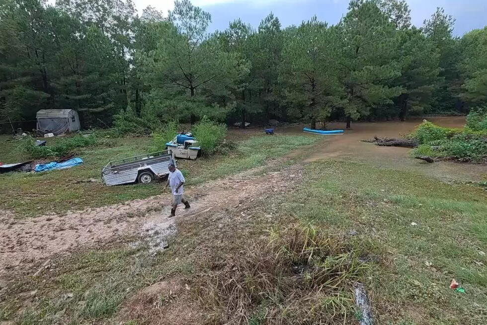 Texas resident recounts aftermath of former tropical storm Image