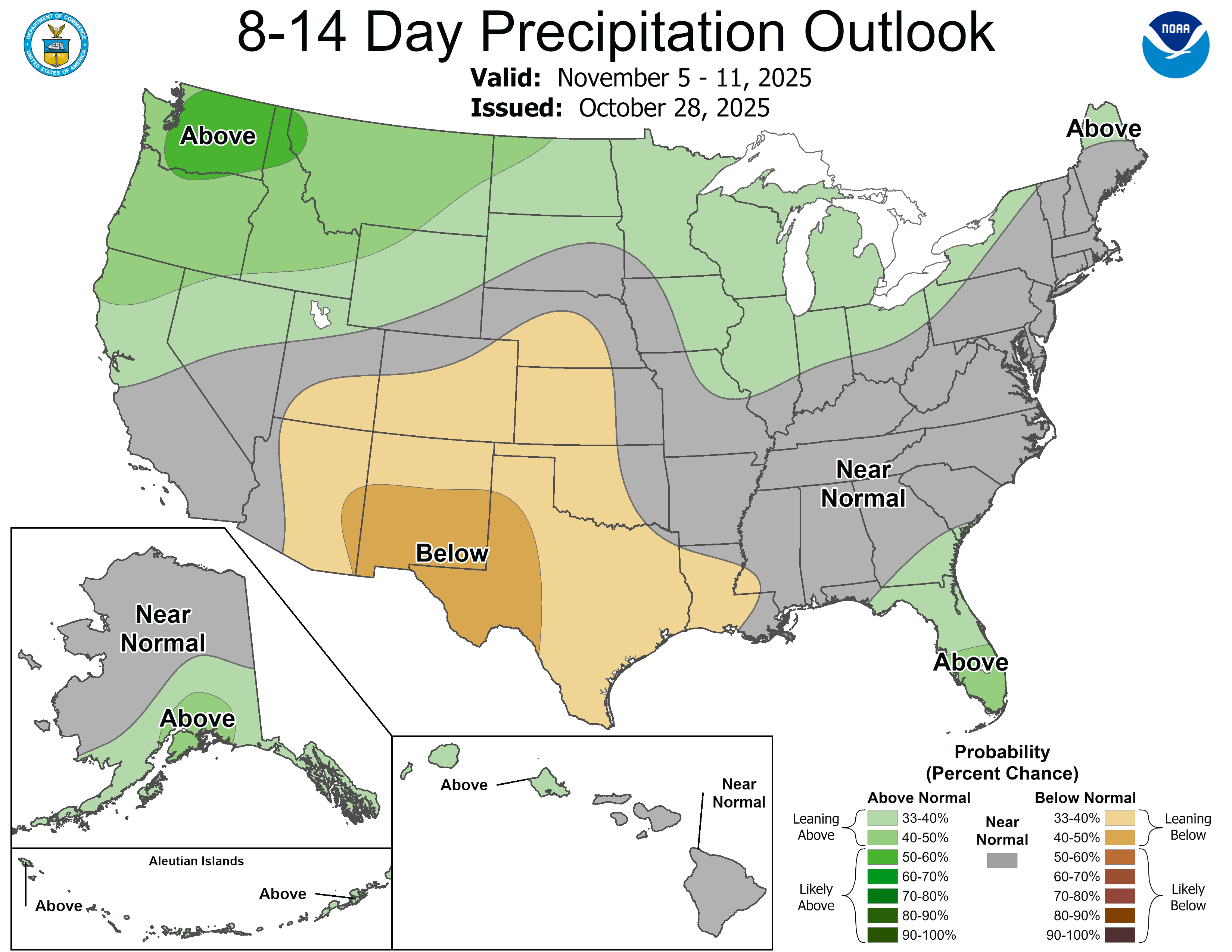 8-14 Day Precipitation Outlook 8-14 Day Precipitation Outlook