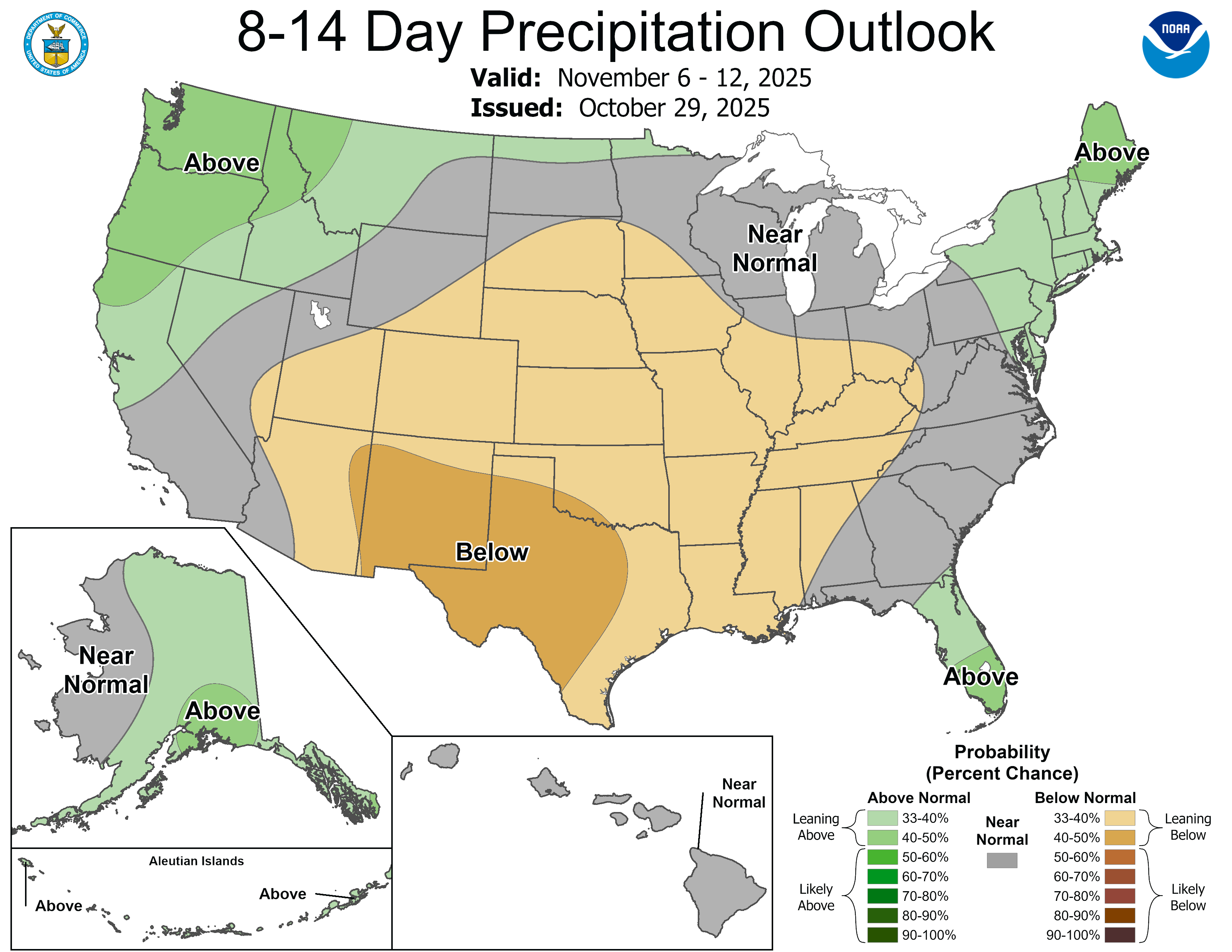 8-14 Day Precipitation Outlook