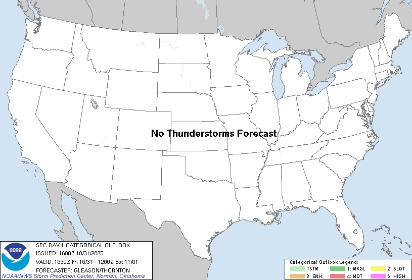 Today's Tornado Risk