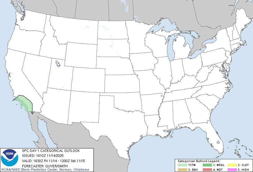 Today's Tornado Risk
