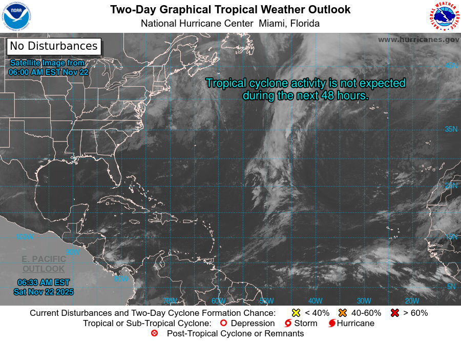 2 Day Tropical Weather Outlook