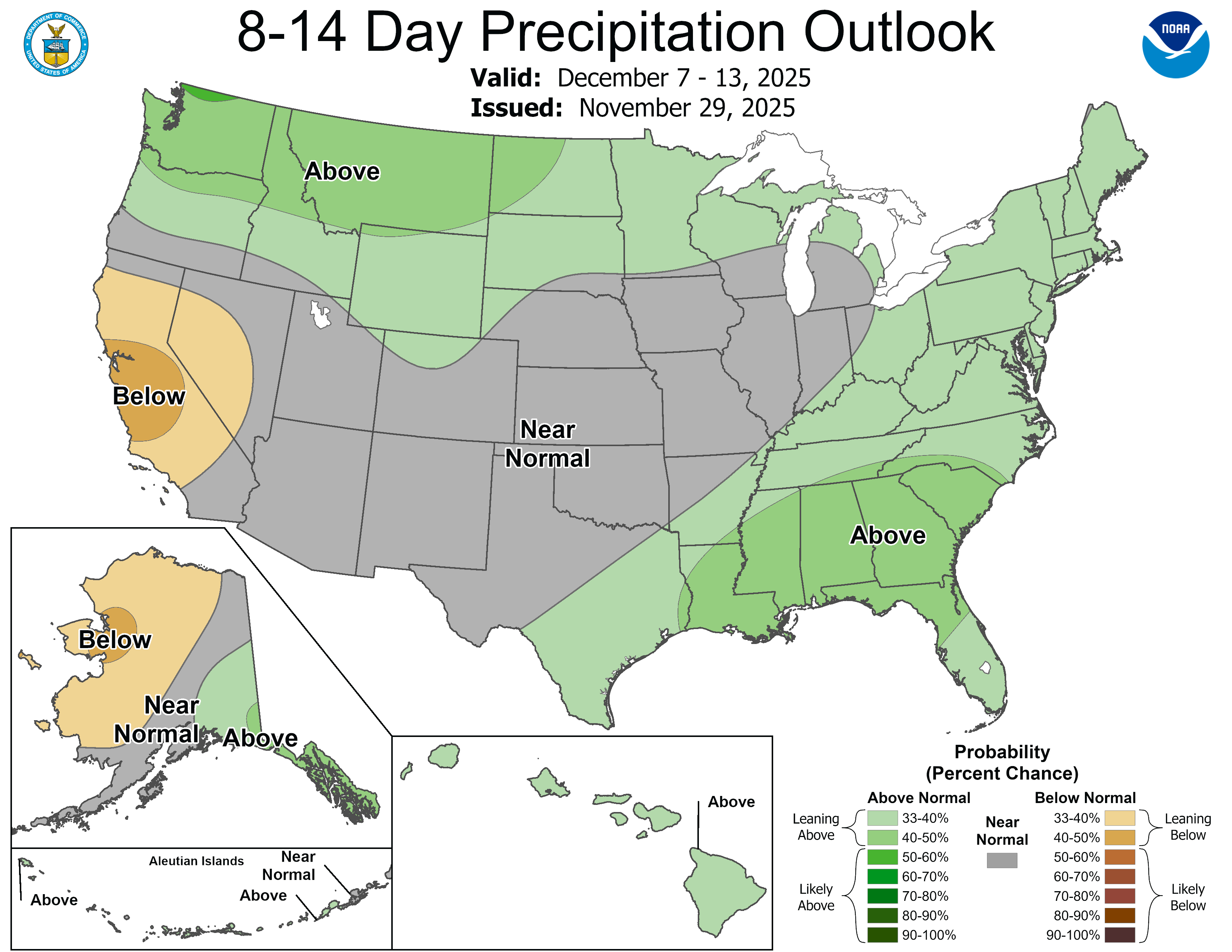 8-14 Day Precipitation Outlook
