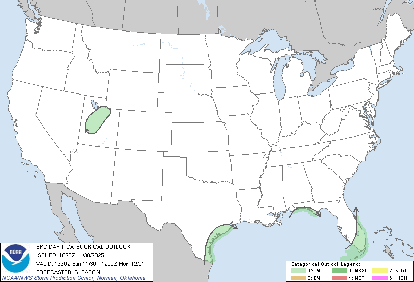 Today's Tornado Risk
