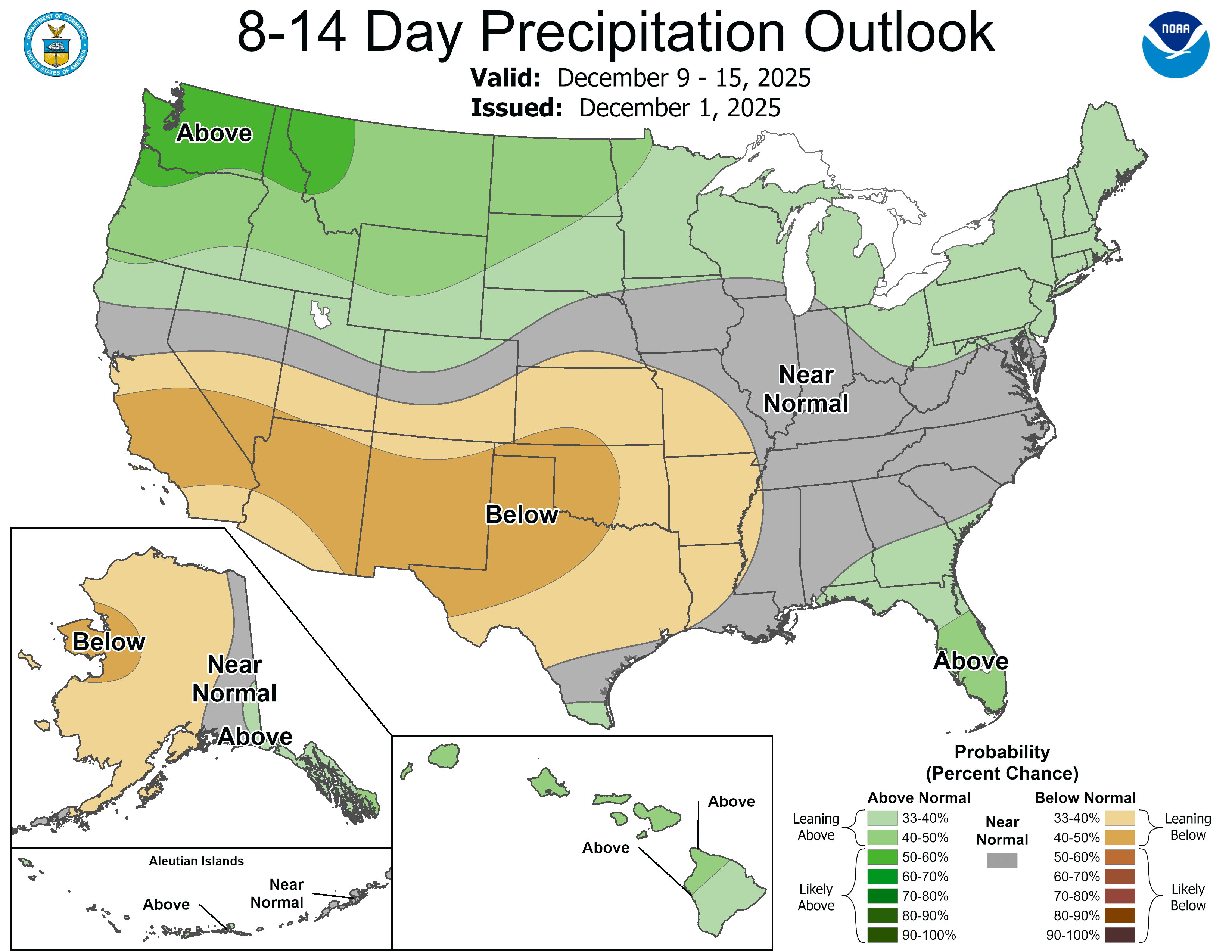 8-14 Day Precipitation Outlook