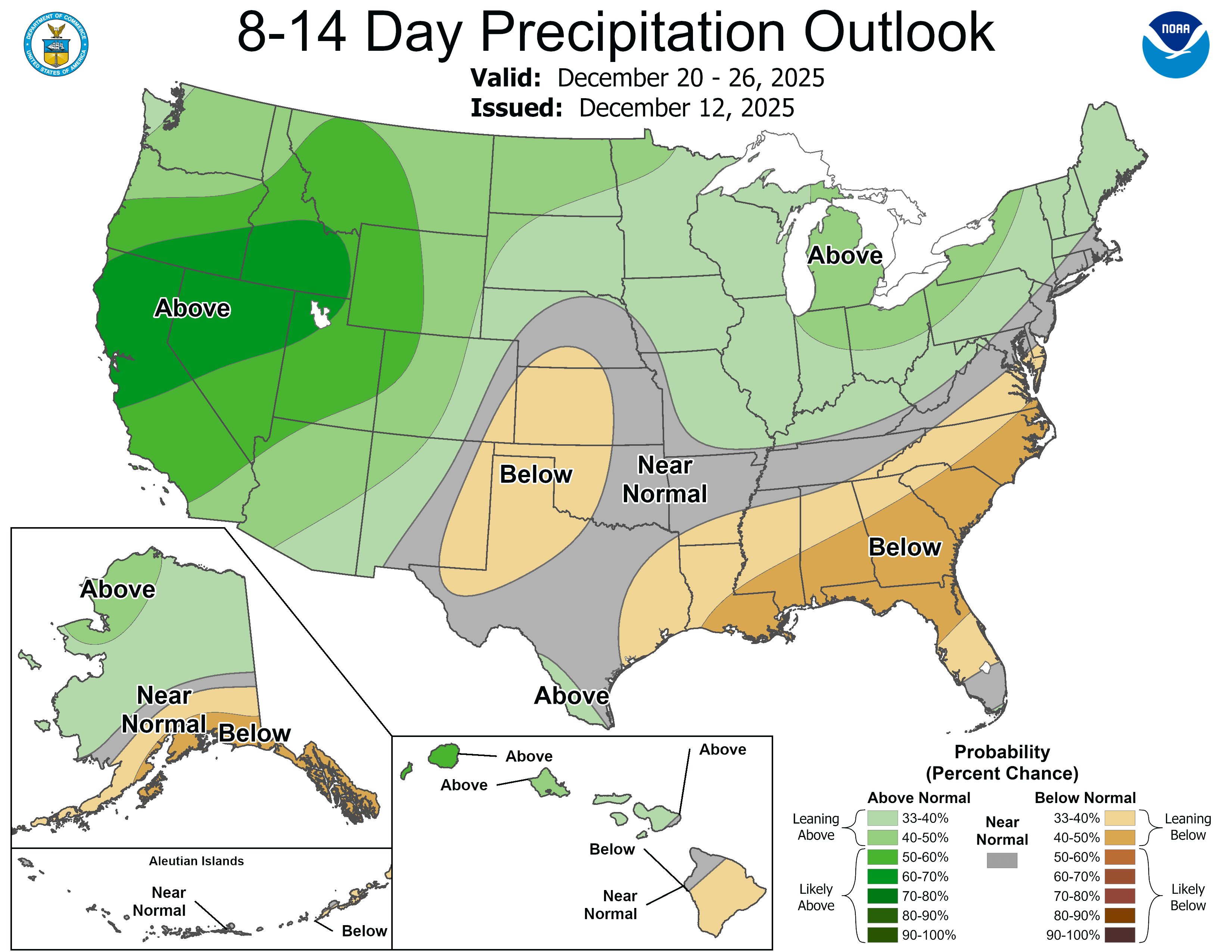 8-14 Day Precipitation Outlook