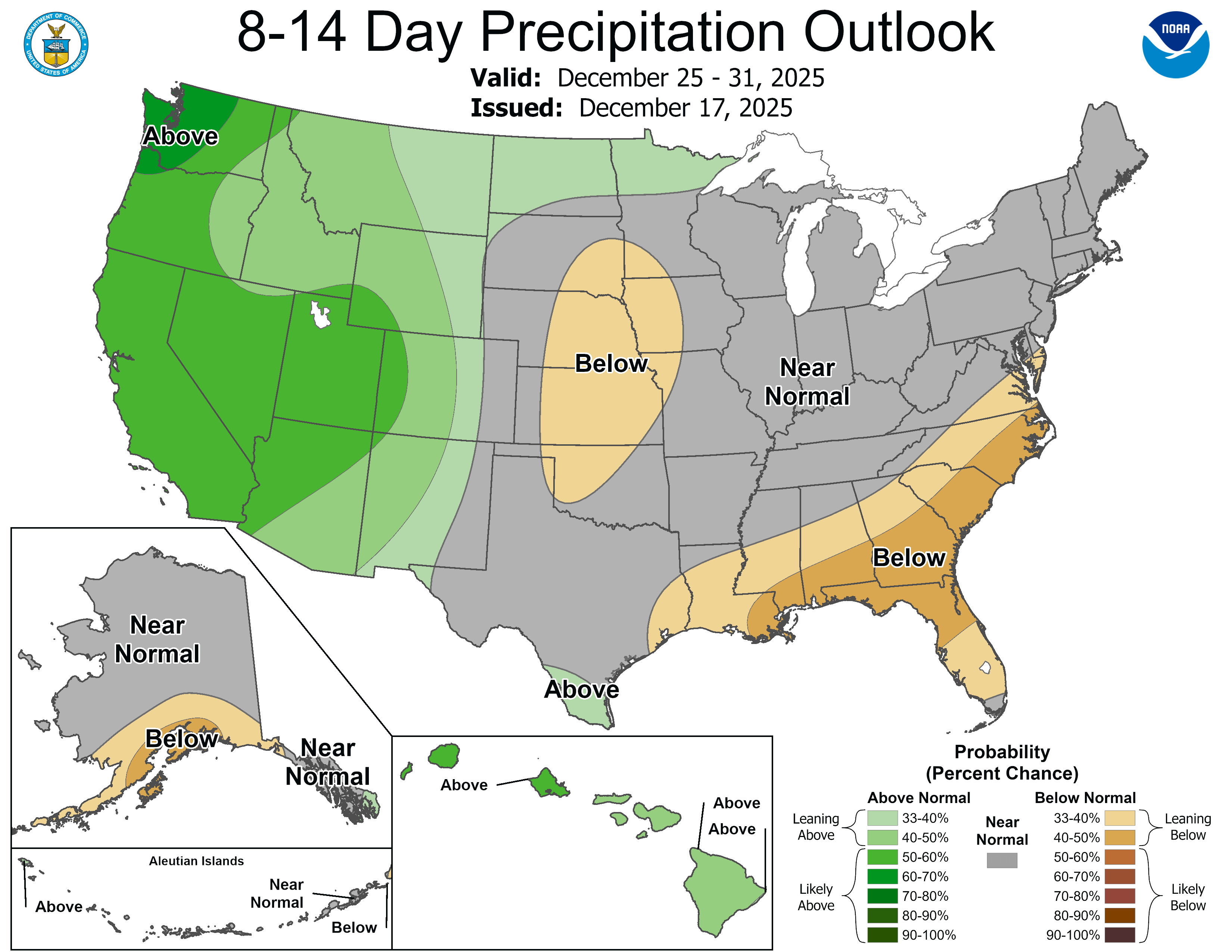 8-14 Day Precipitation Outlook