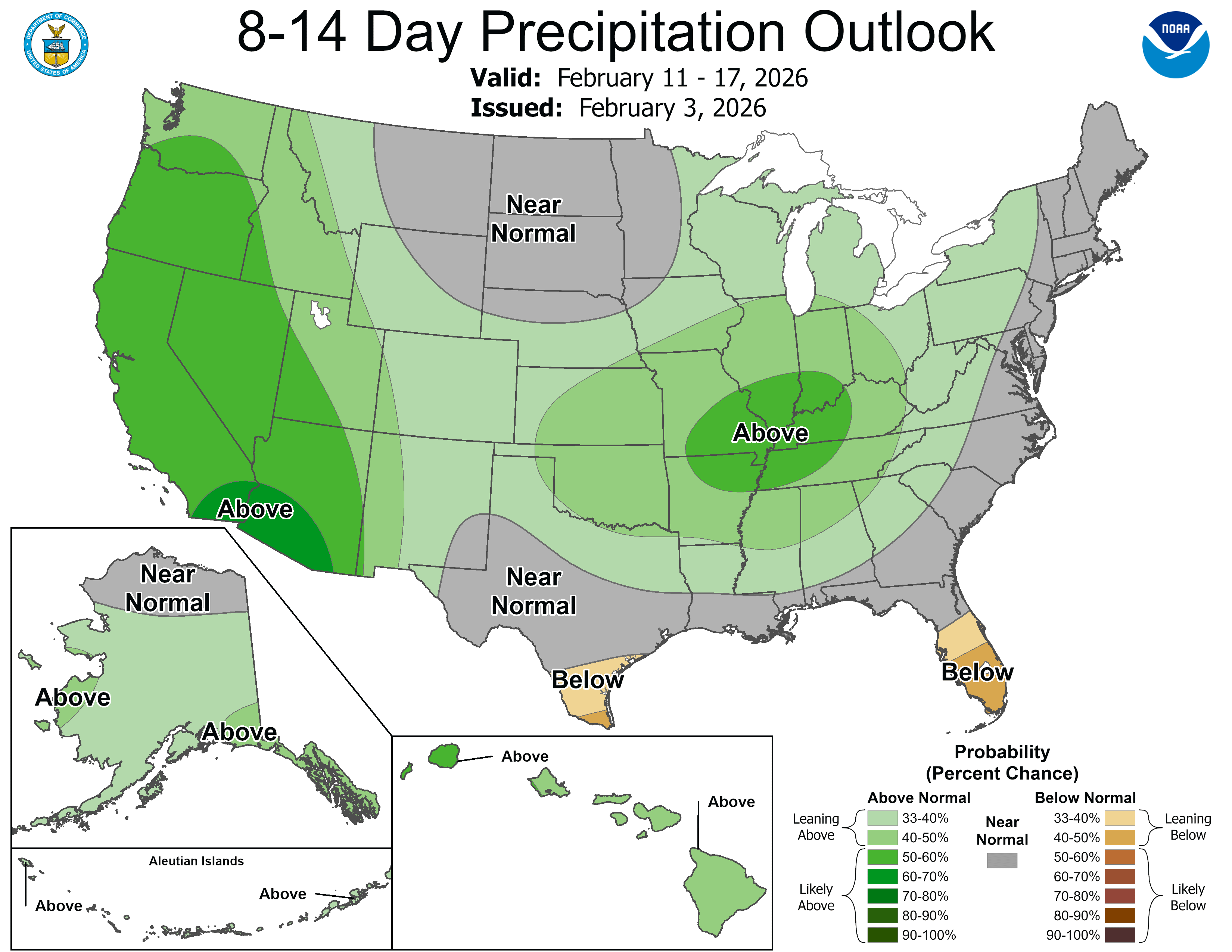 8-14 Day Precipitation Outlook