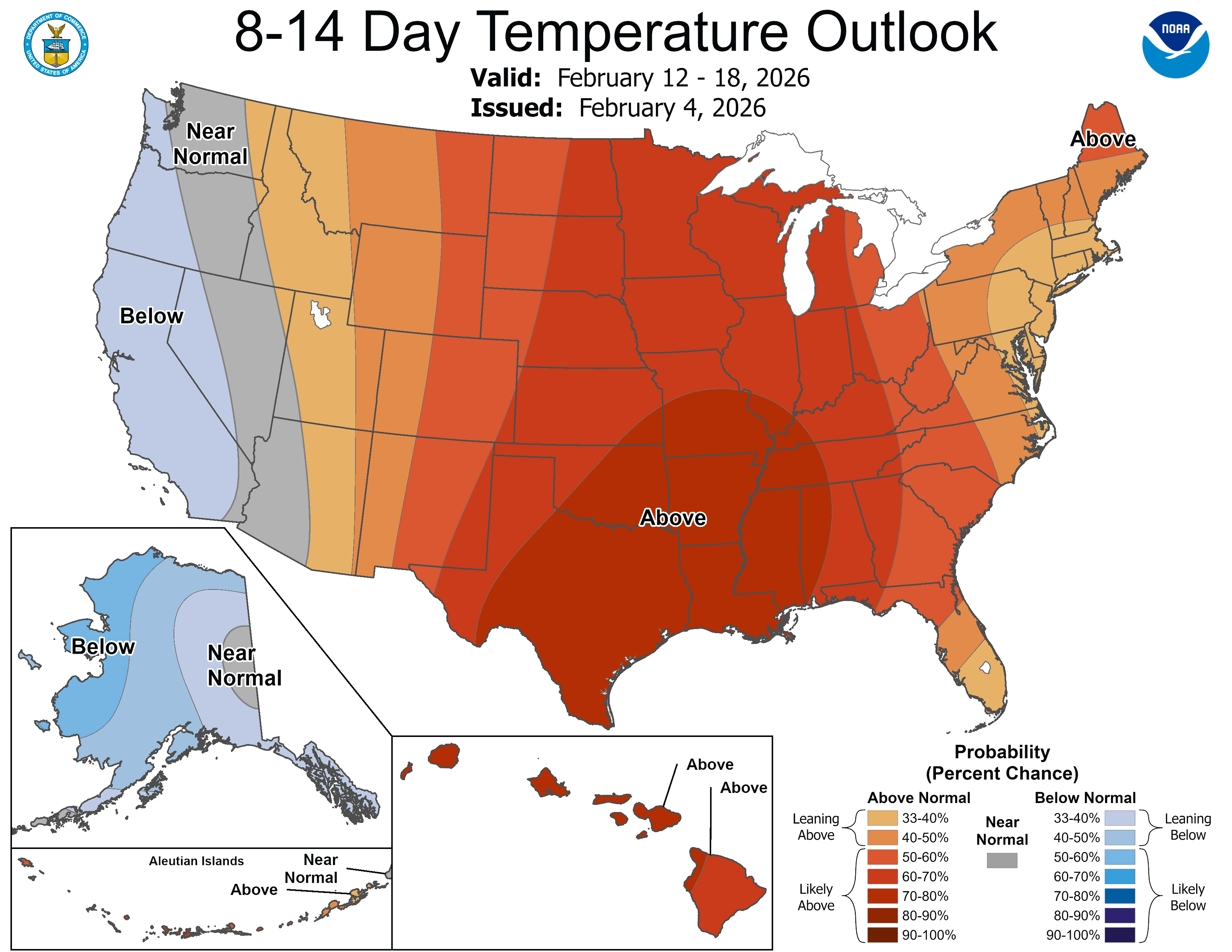 8-14 Day Temperature Outlook