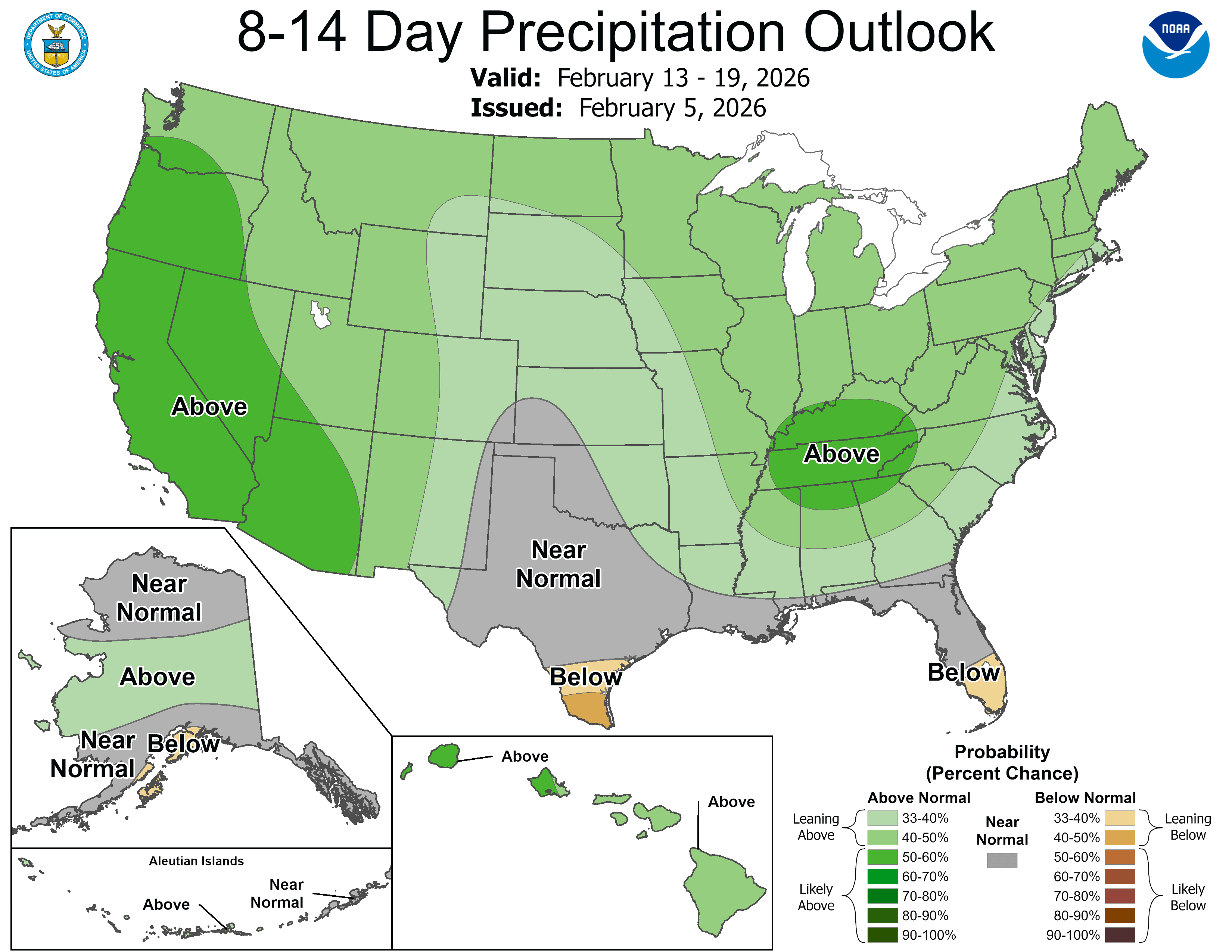 8-14 Day Precipitation Outlook
