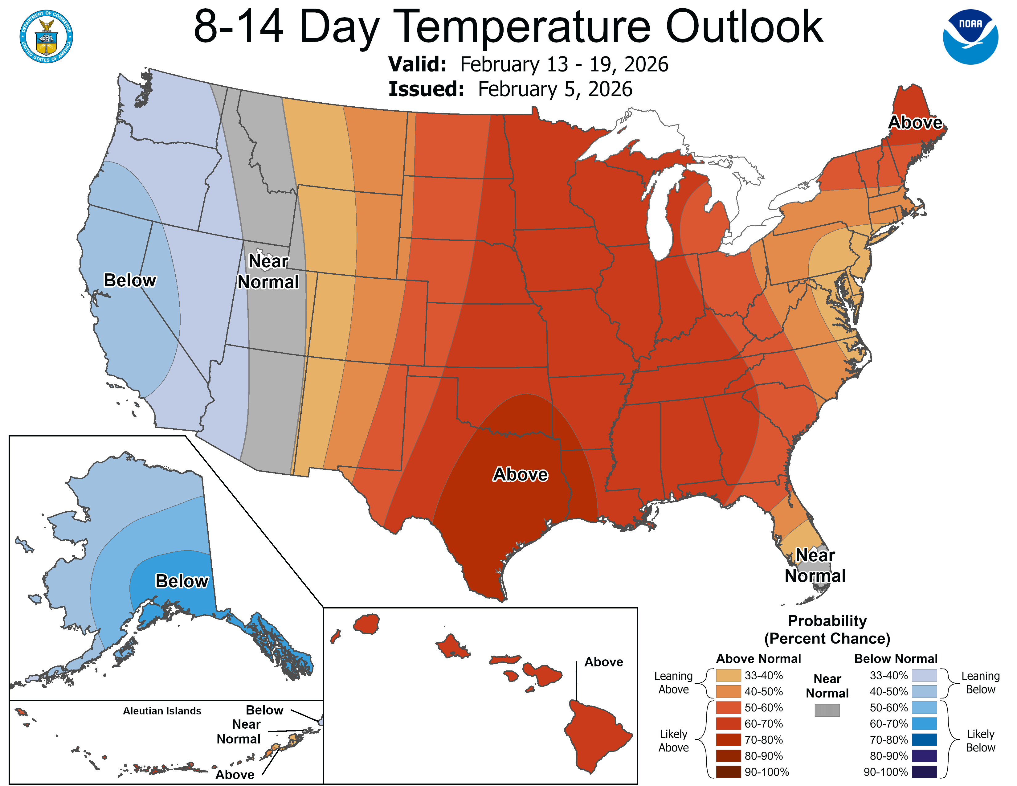 8-14 Day Temperature Outlook