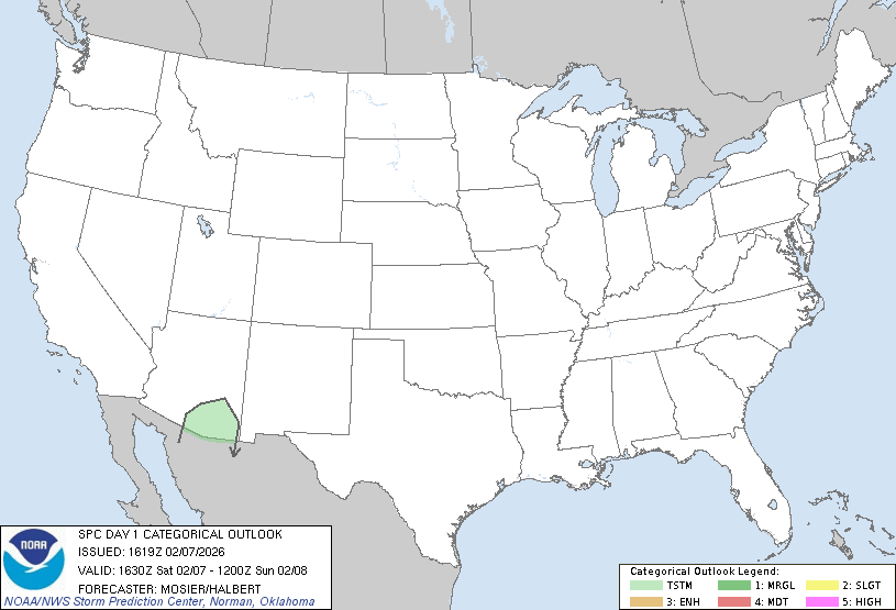 Today's Tornado Risk