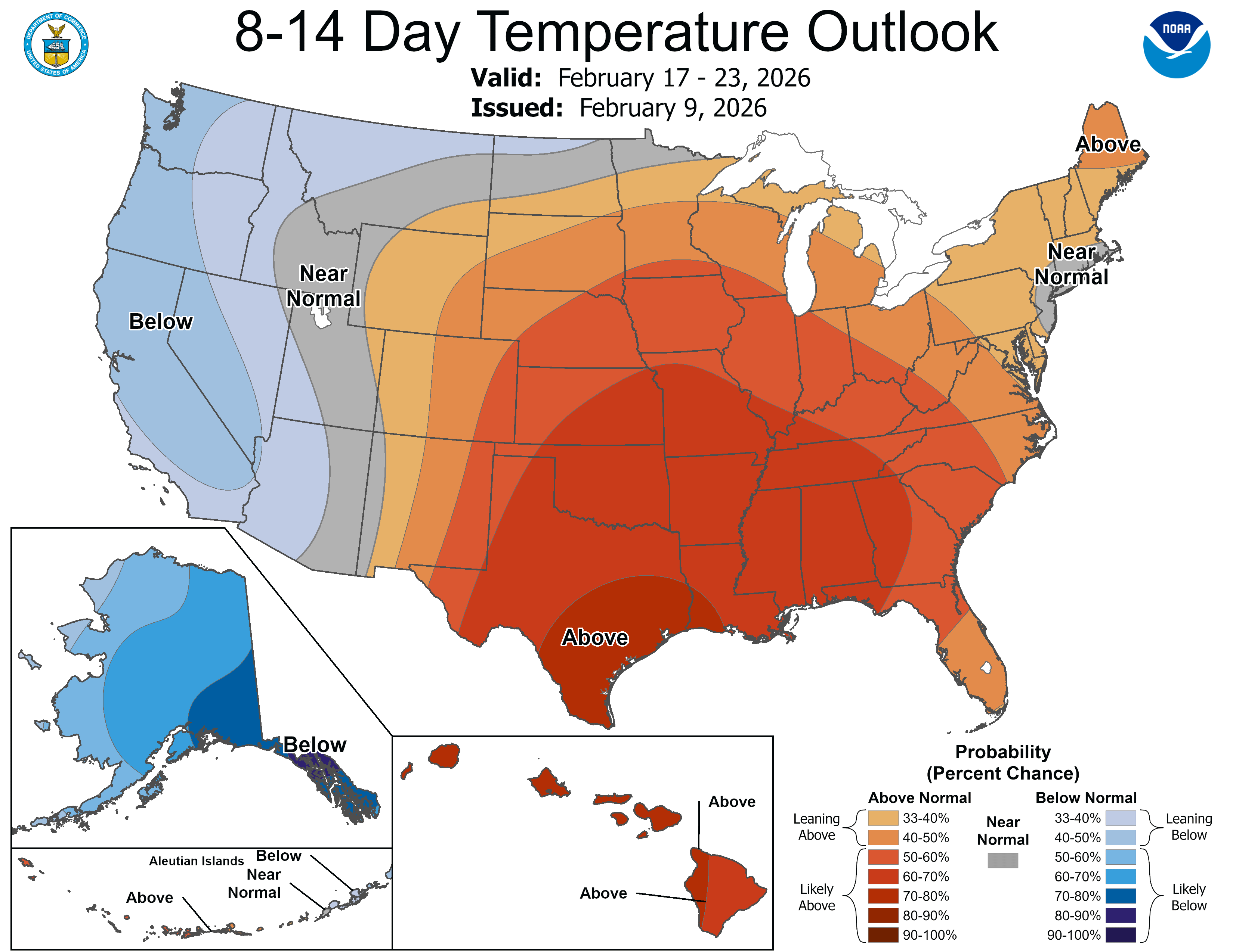 8-14 Day Temperature Outlook