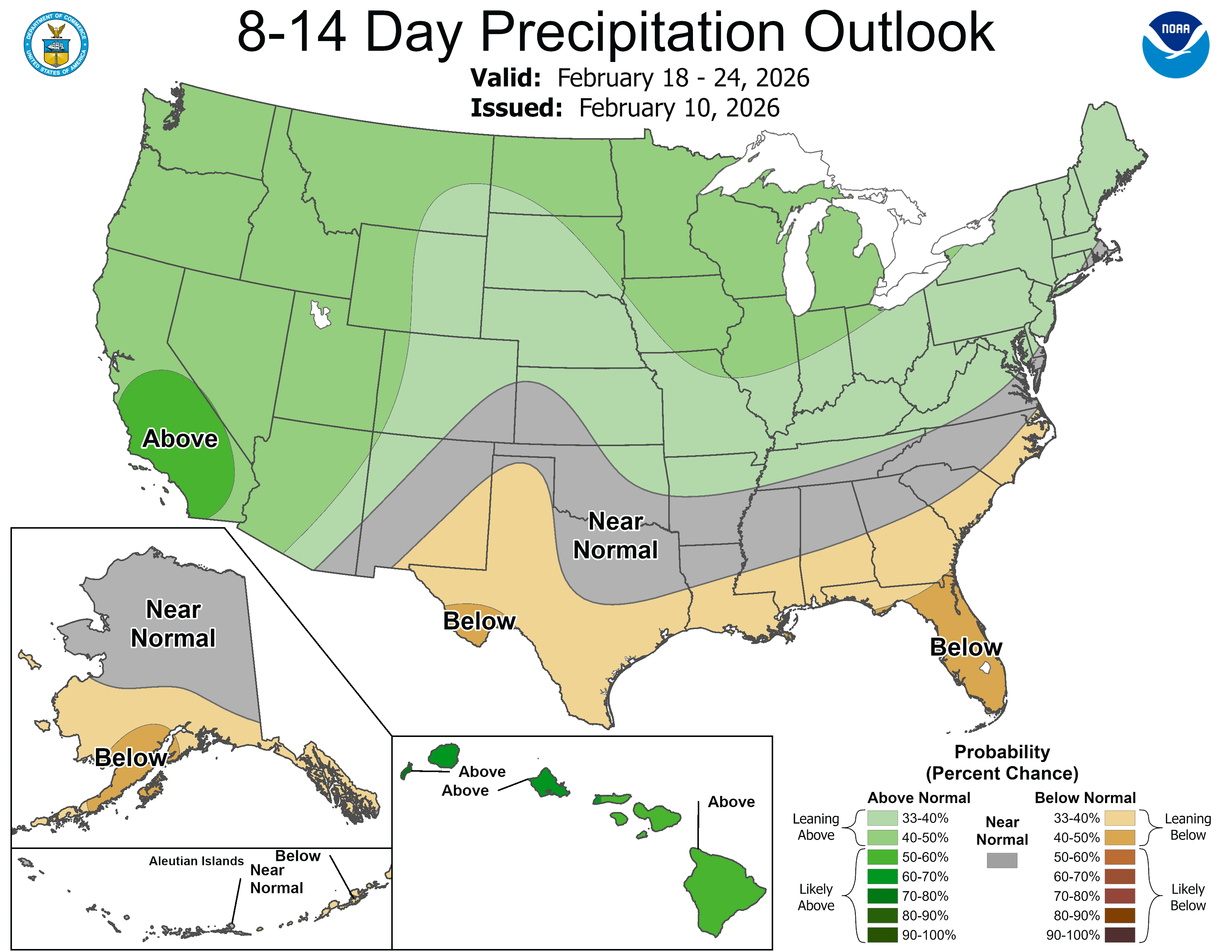 8-14 Day Precipitation Outlook