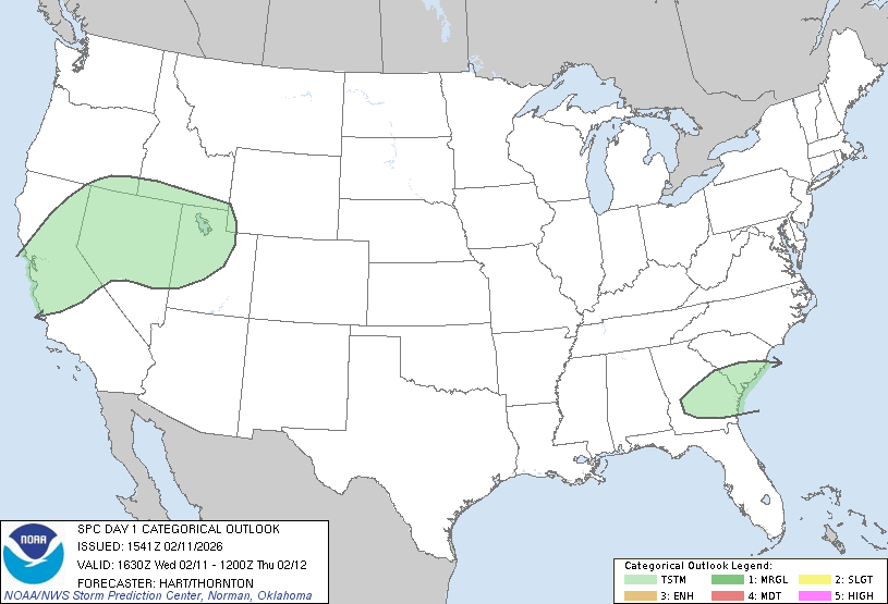 Today's Tornado Risk