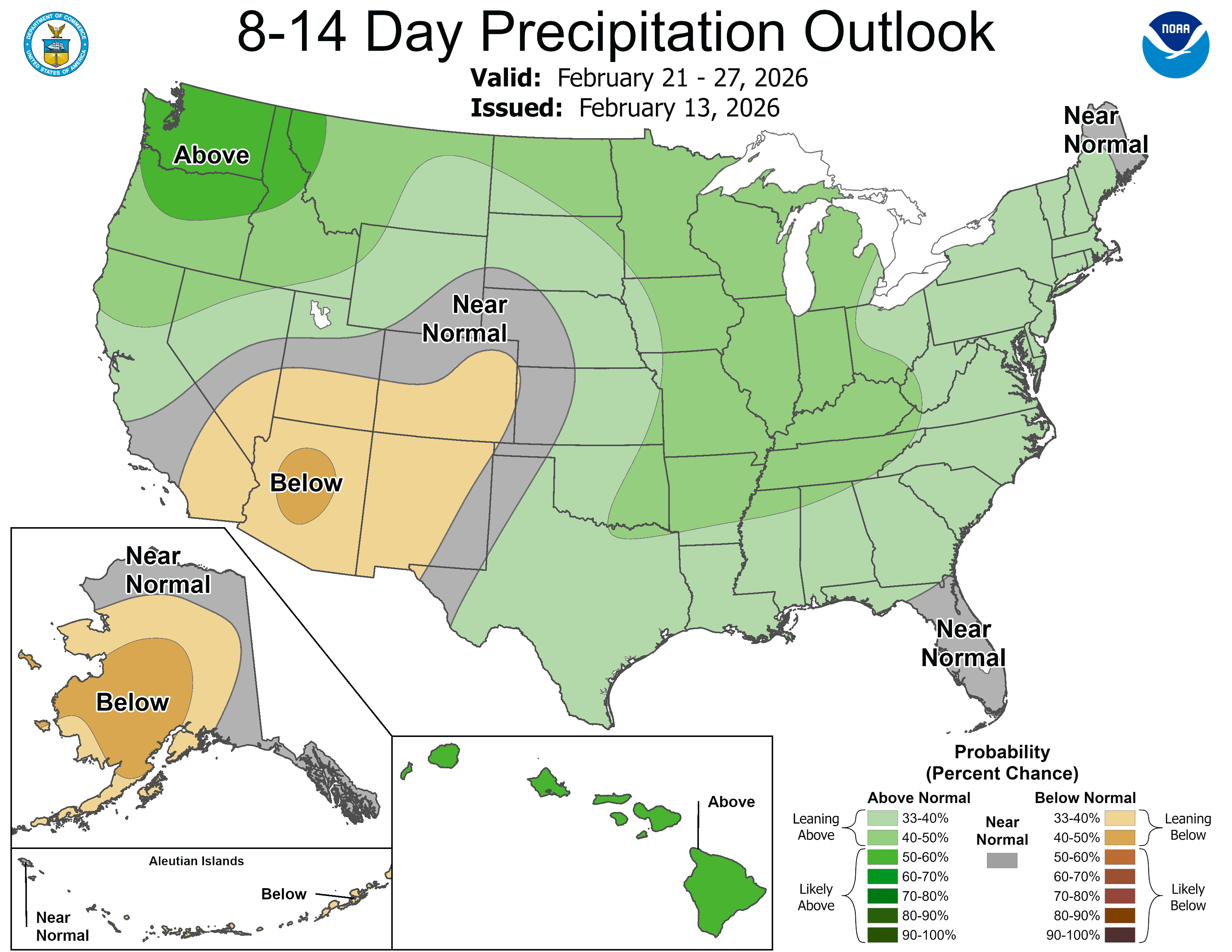 8-14 Day Precipitation Outlook