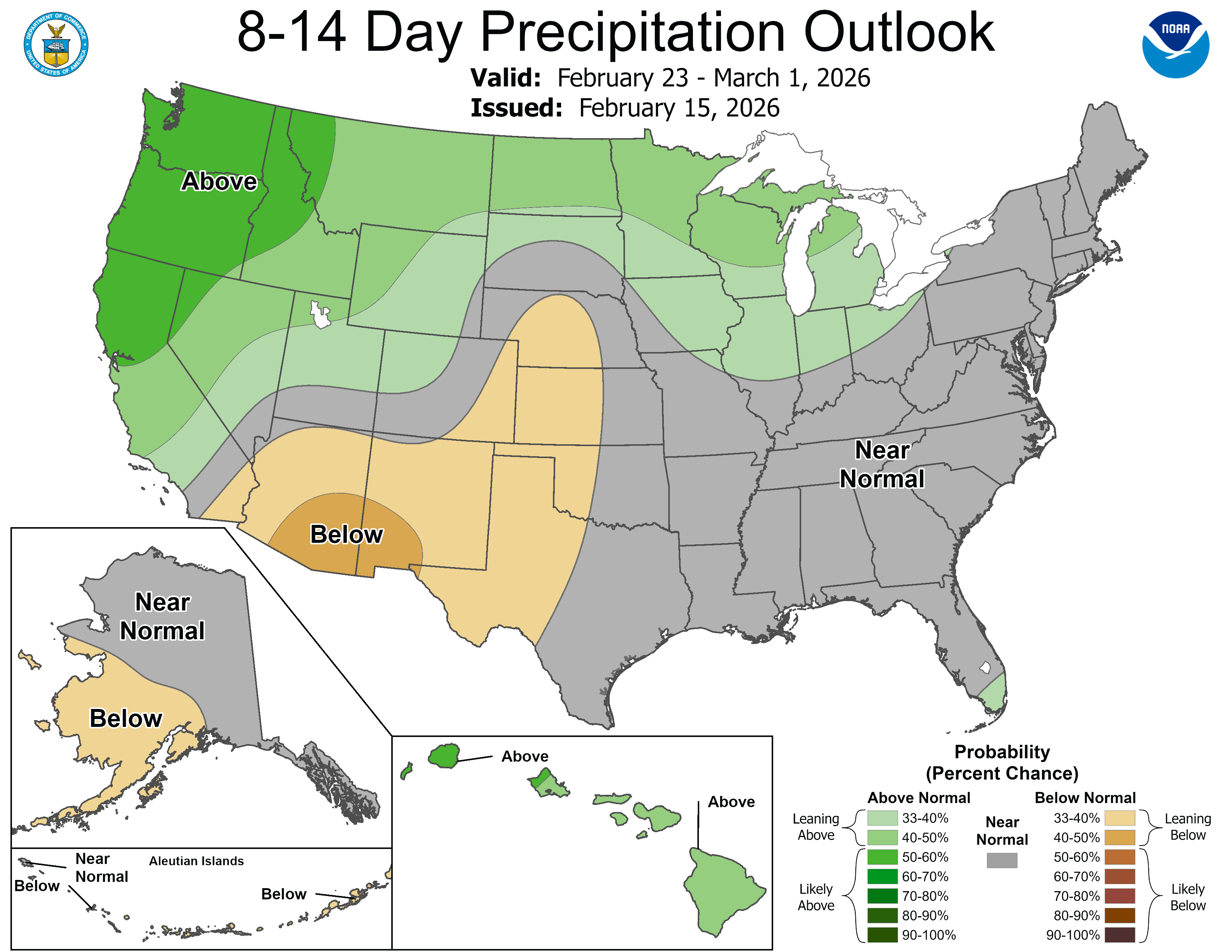 8-14 Day Precipitation Outlook