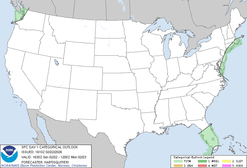 Today's Tornado Risk