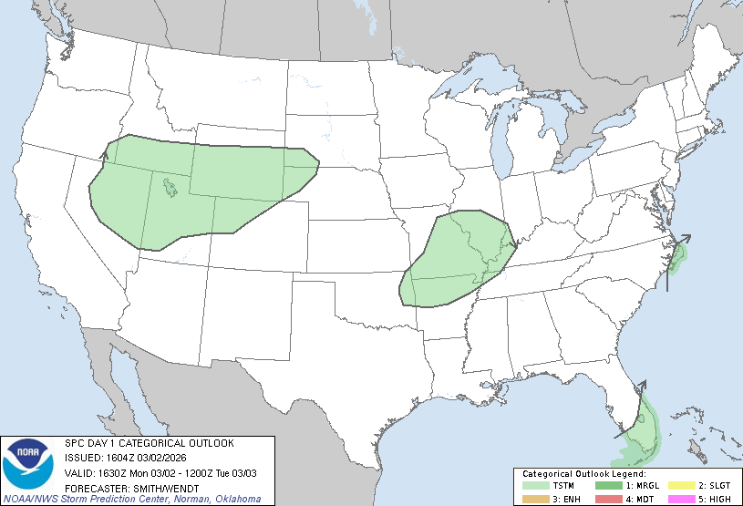Today's Tornado Risk