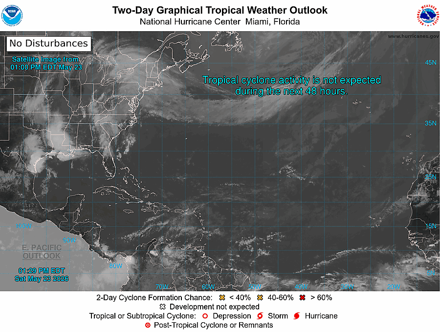2 Day Tropical Weather Outlook