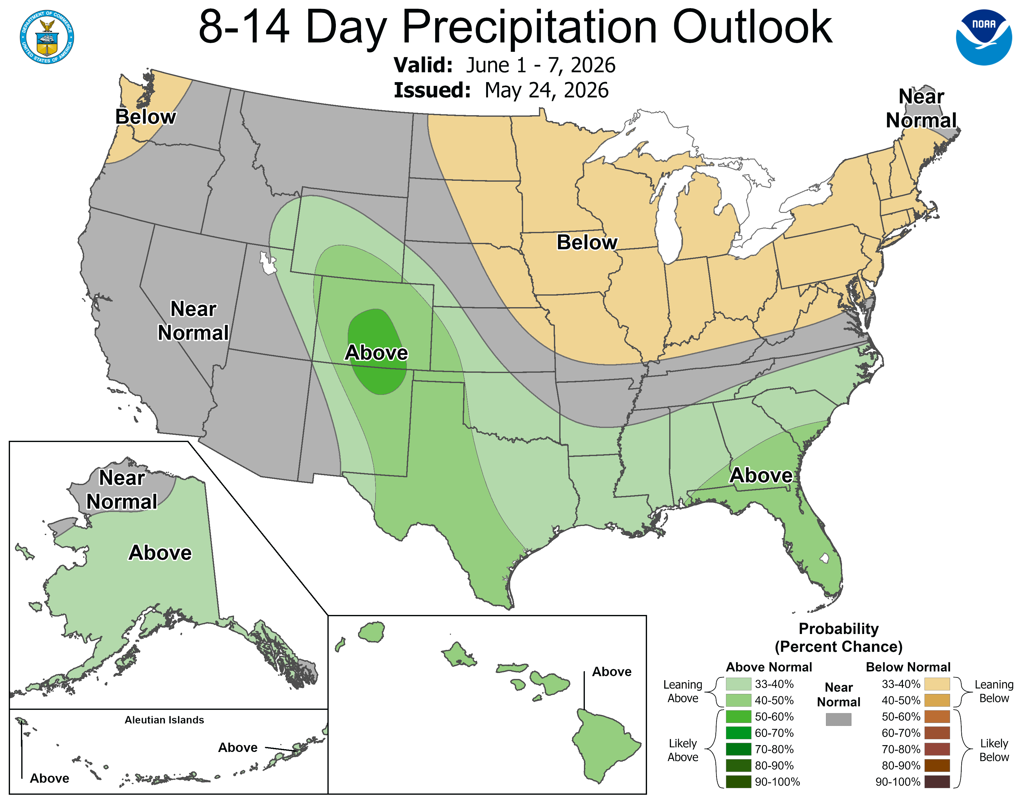 8-14 Day Precipitation Outlook