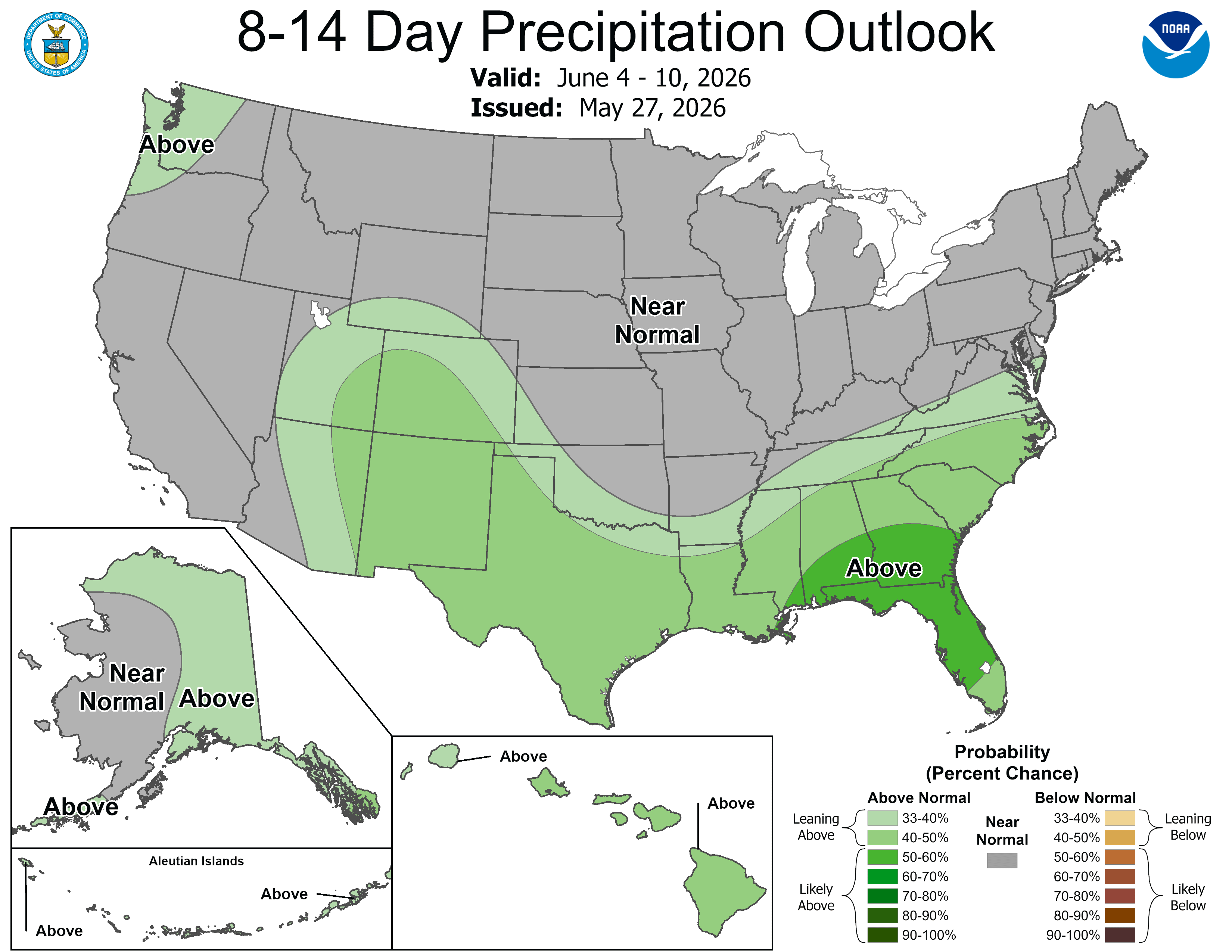 8-14 Day Precipitation Outlook