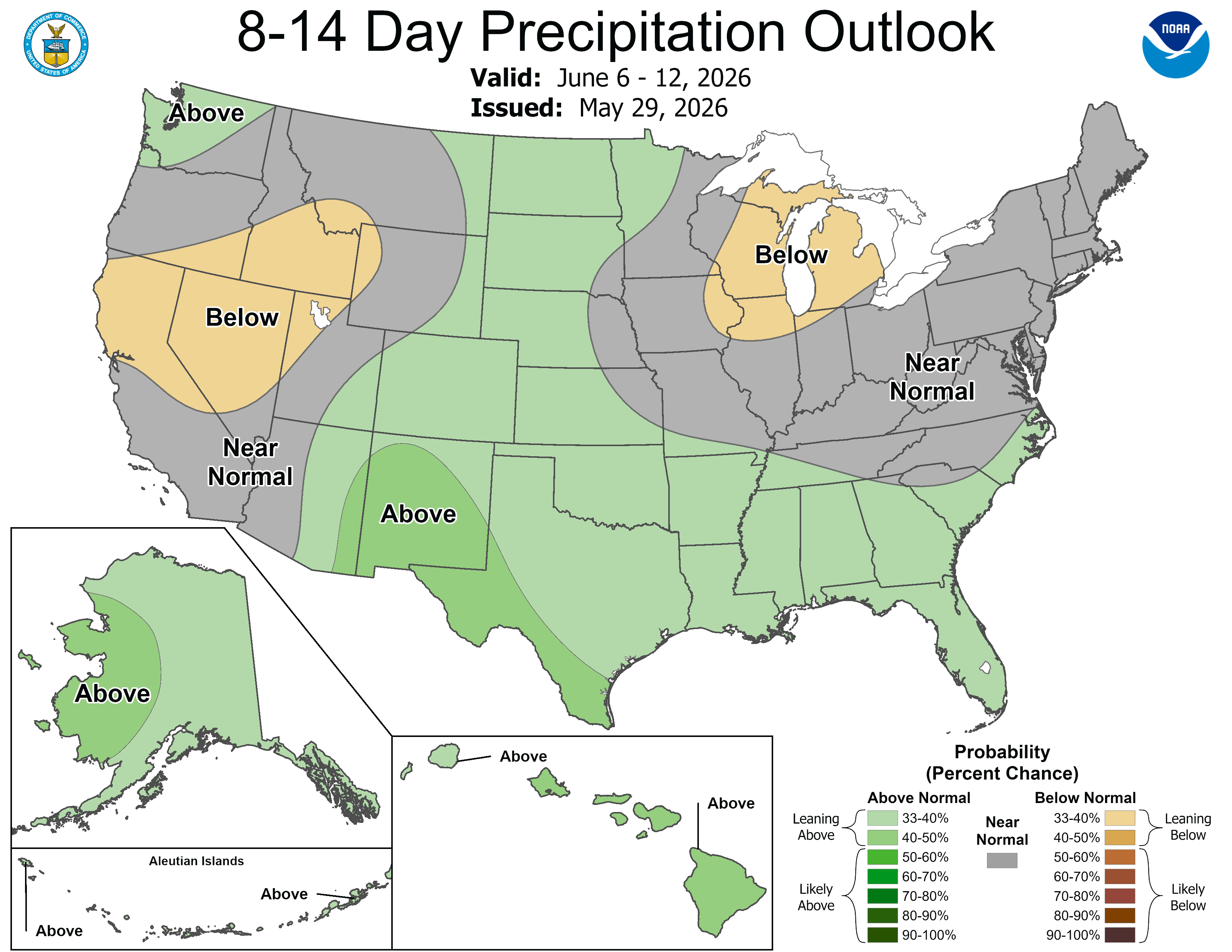 8-14 Day Precipitation Outlook