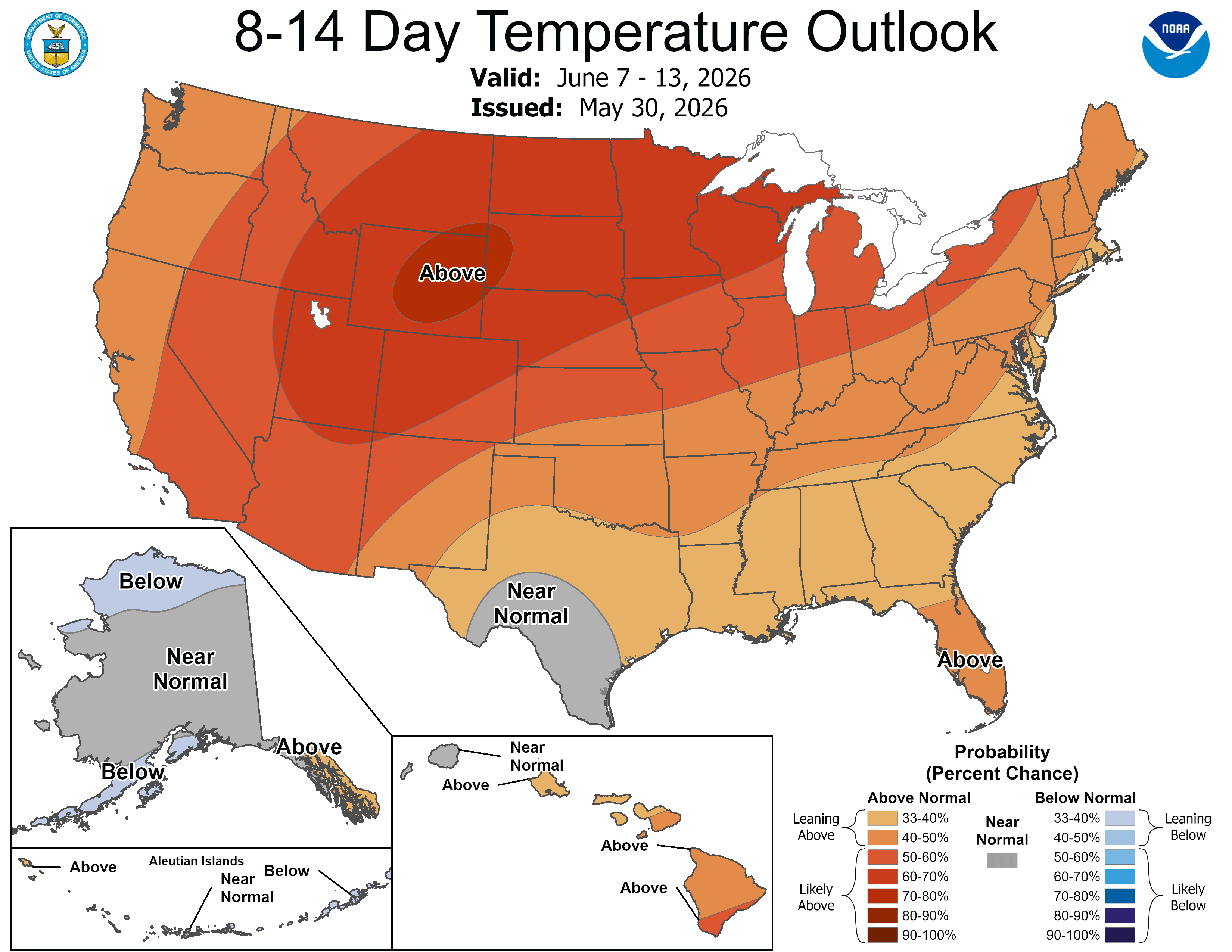 8-14 Day Temperature Outlook