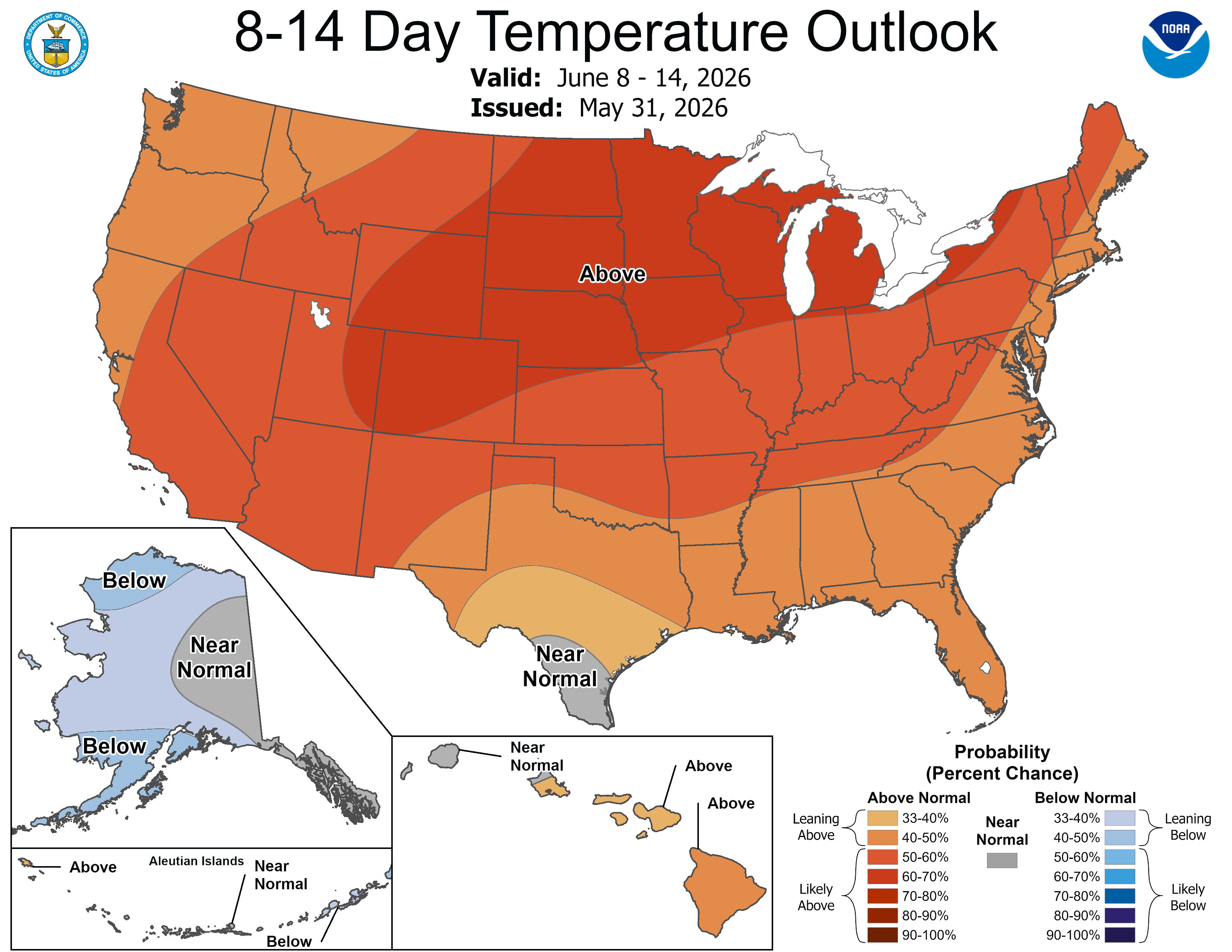 8-14 Day Temperature Outlook