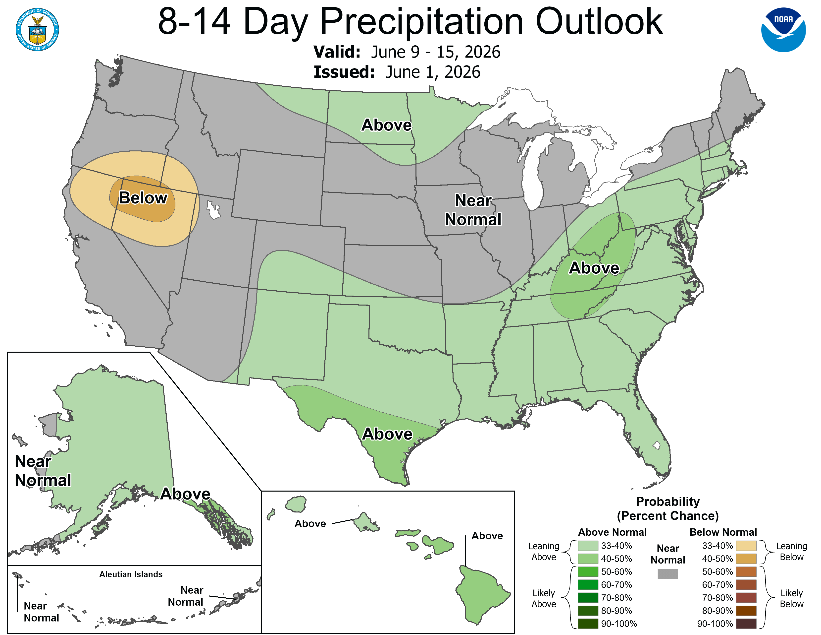 8-14 Day Precipitation Outlook