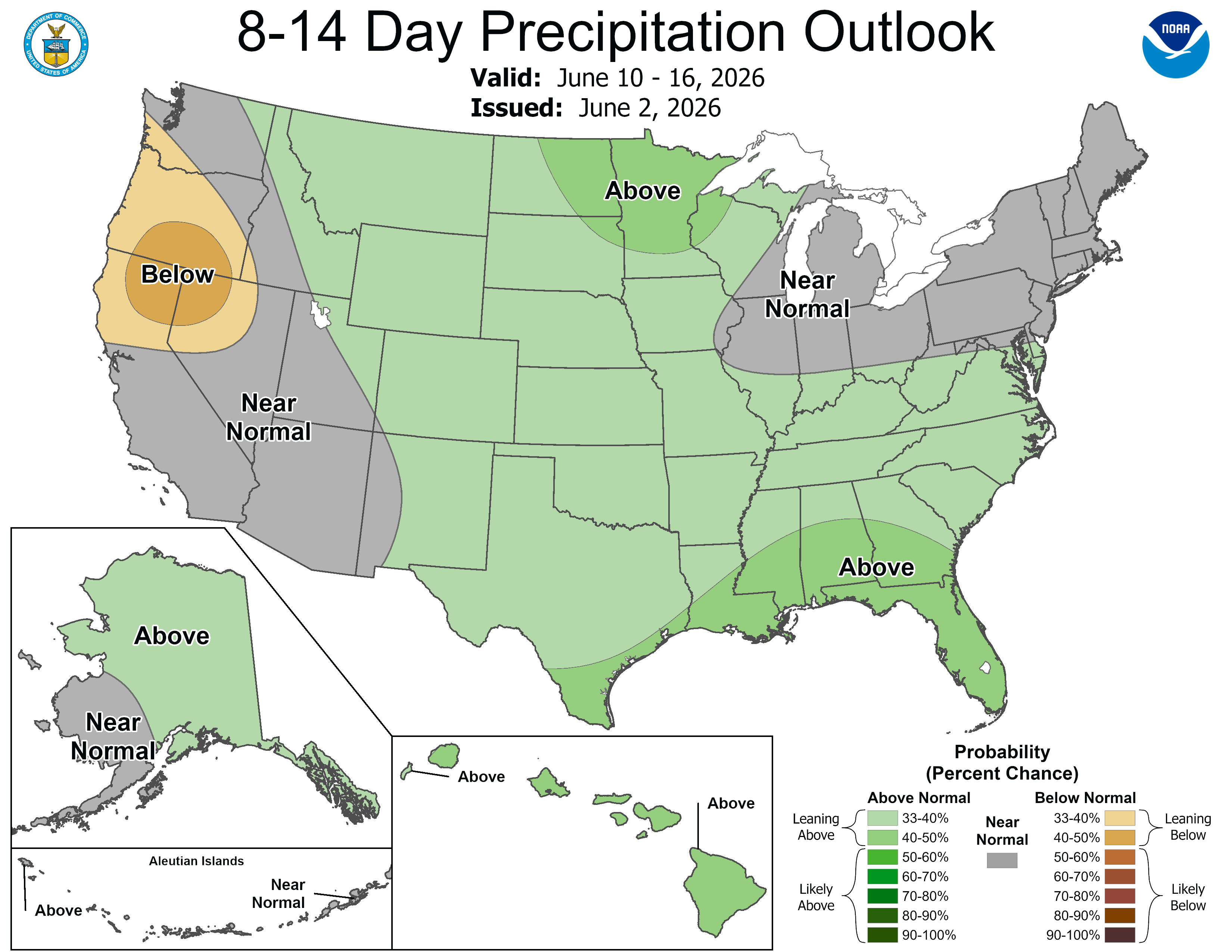 8-14 Day Precipitation Outlook