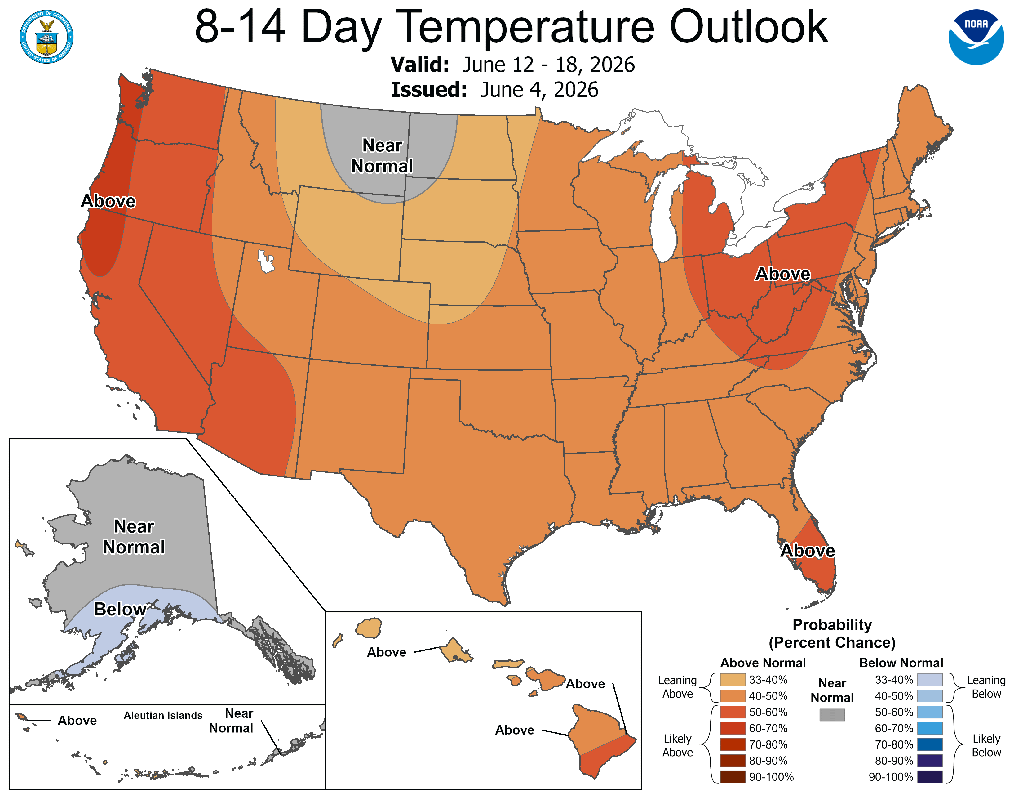 8-14 Day Temperature Outlook